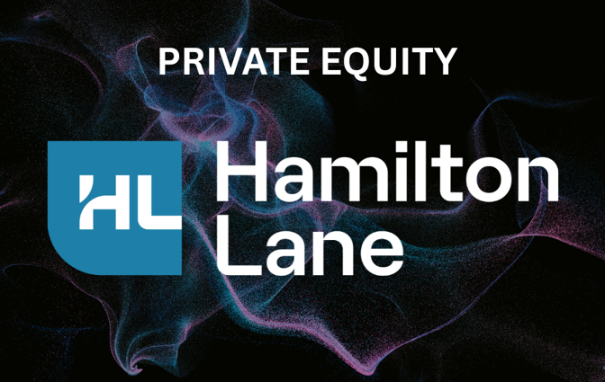 Graphic with words Private Equity Hamilton Lane